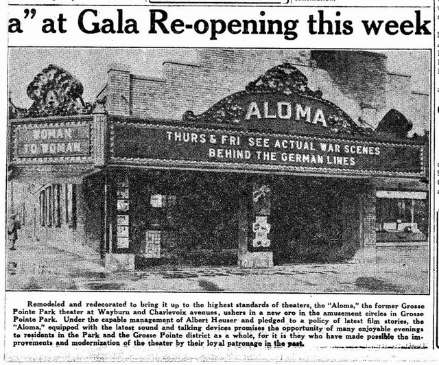 Aloma Theatre - FROM JIM
